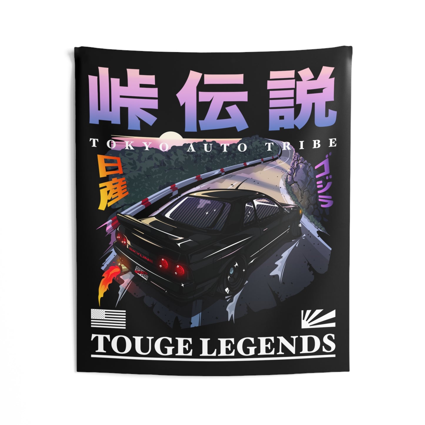 "Touge Legends" Tapestry