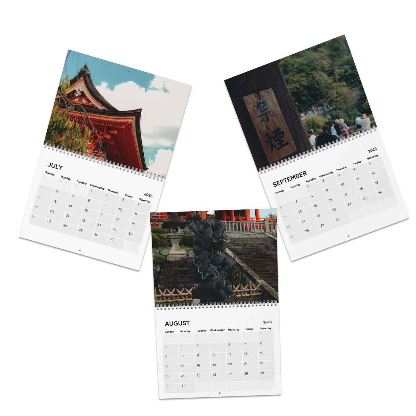 2026 Seasons of Japan Calendar — Cultural Photography Wall Calendar