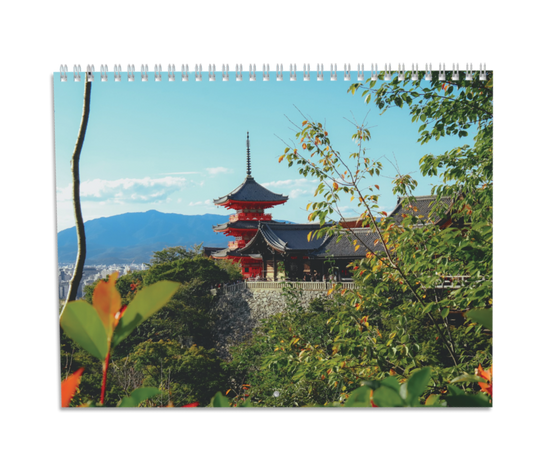 2026 Seasons of Japan Calendar — Cultural Photography Wall Calendar