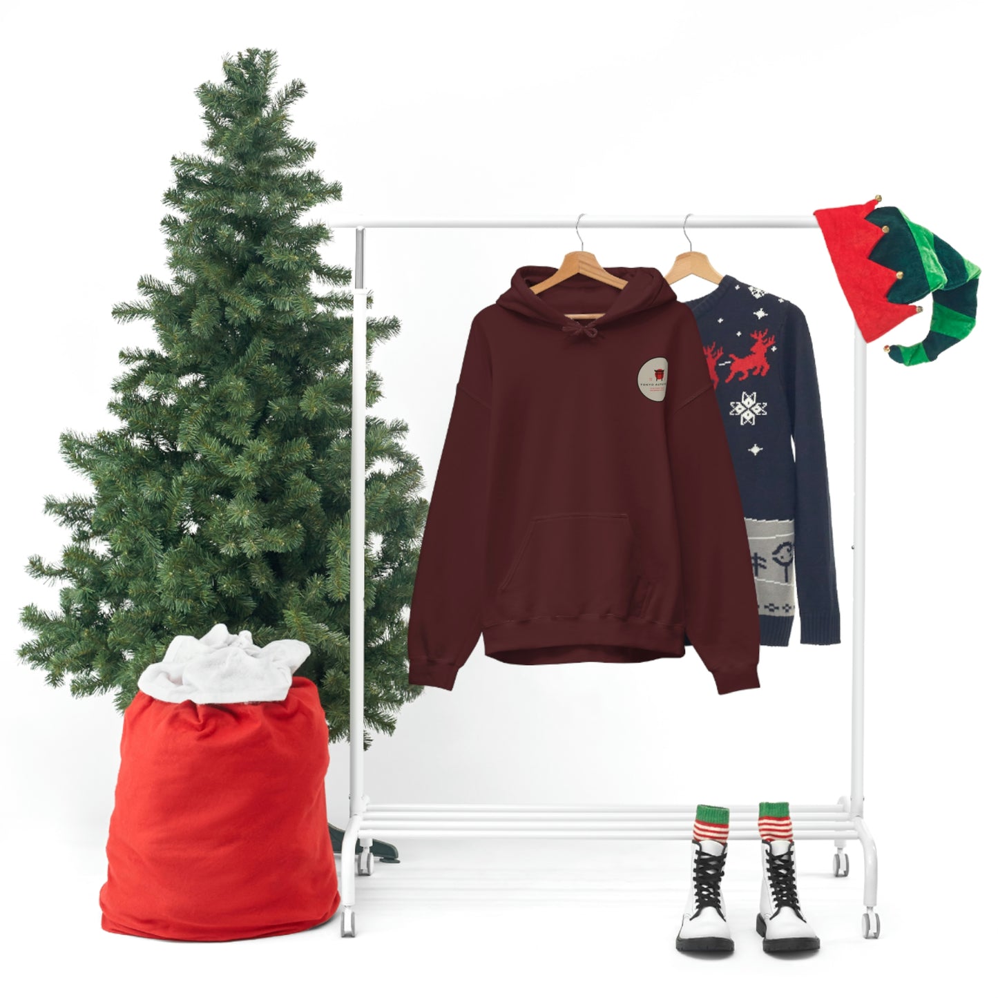 Groovy Grocery Runner Hoodie